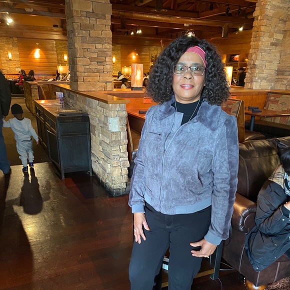 Faux Suede Jacket (Size Up) - Picture 4 of 4